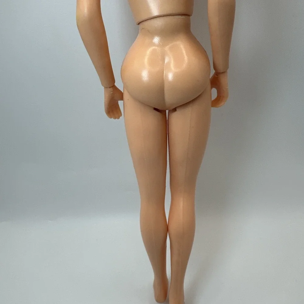 Vintage 1985 Hasbro Jem Jerrica Doll Nude Light Up Earrings Shoe Stand Works